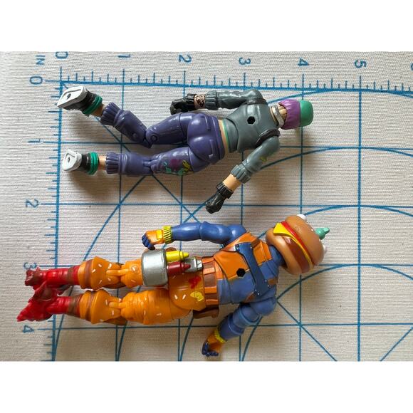 Fortnite Durr Burger Beef Boss and Solo Mode Figures Lot Jazwares - Picture 4 of 4
